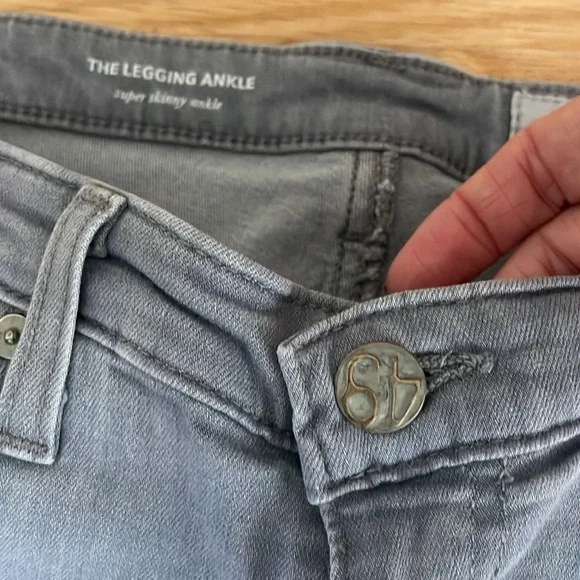 Adriano Goldschmied AG super skinny ankle legging jeans, size 27R - Picture 2 of 14